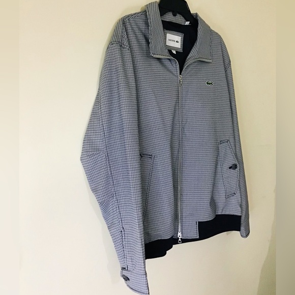 Lacoste Houndstooth Golf Jacket - Picture 4 of 16